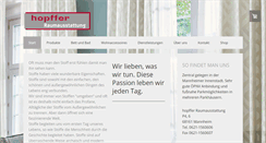 Desktop Screenshot of hopffer.de